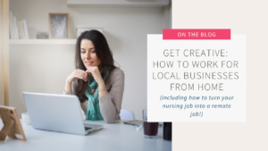 Get Creative: How to work for local businesses from home